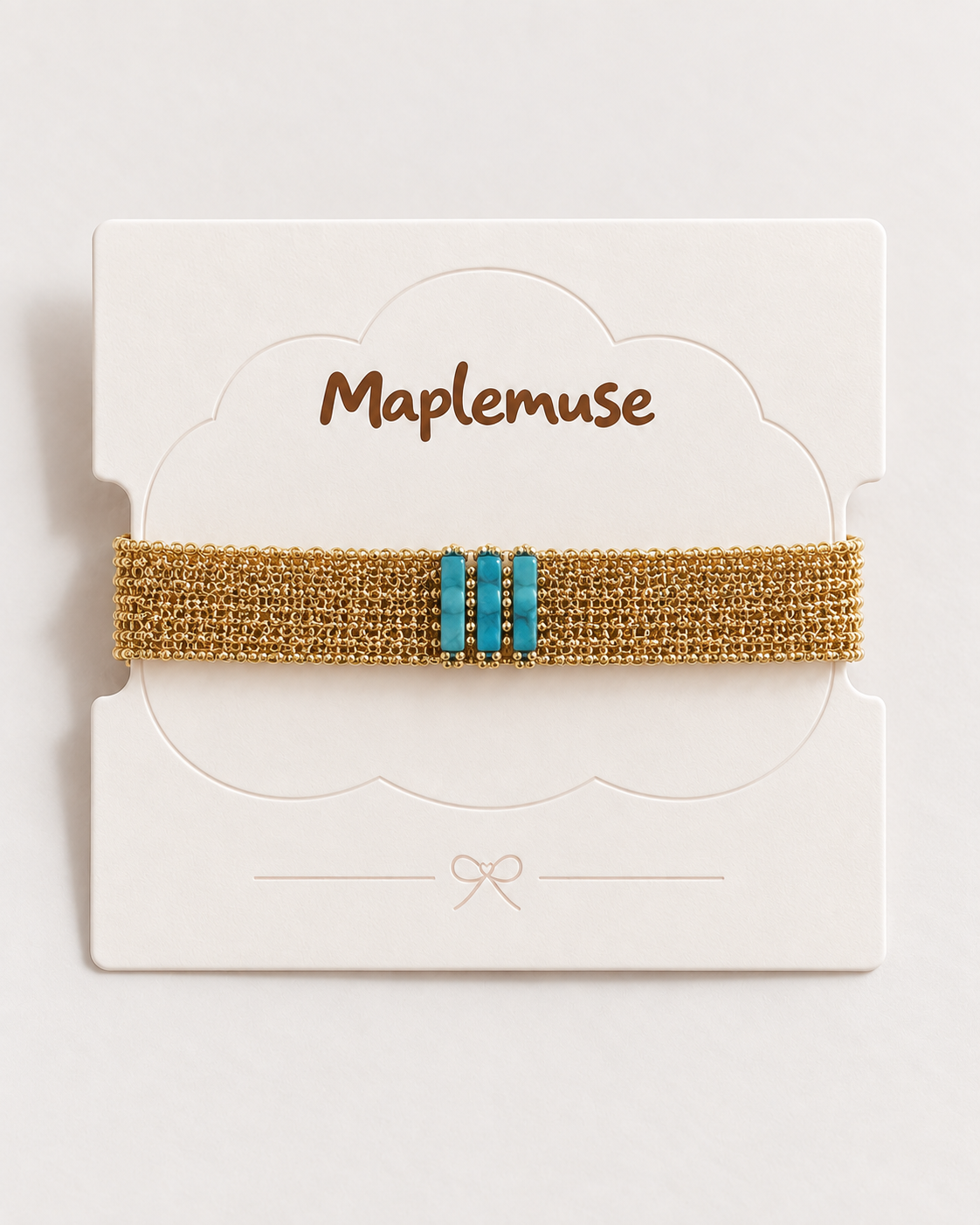 Amélie Woven Chain Bracelet
