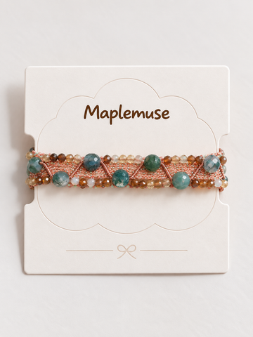 Scarlet Muse Artisan Bracelet
