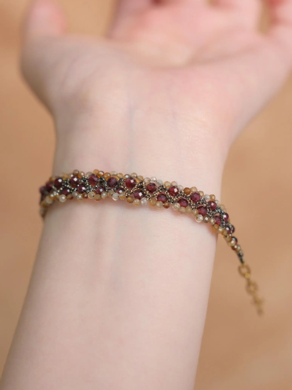 Clémence French Tatting Bracelet