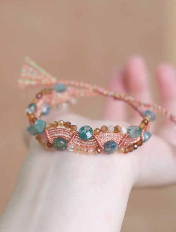 Scarlet Muse Artisan Bracelet