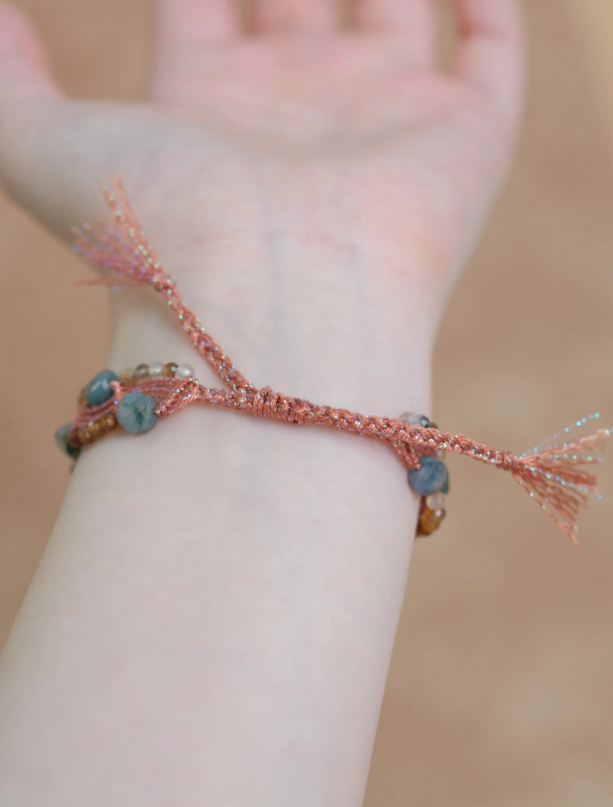 Scarlet Muse Artisan Bracelet