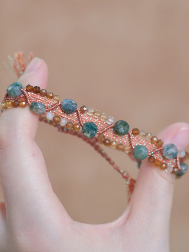 Scarlet Muse Artisan Bracelet