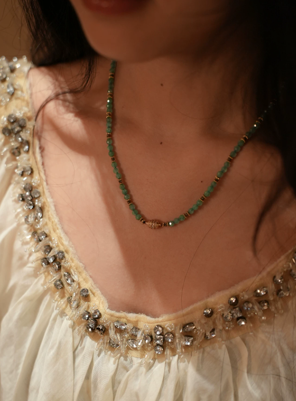 Élodie Artisan Charm Necklace