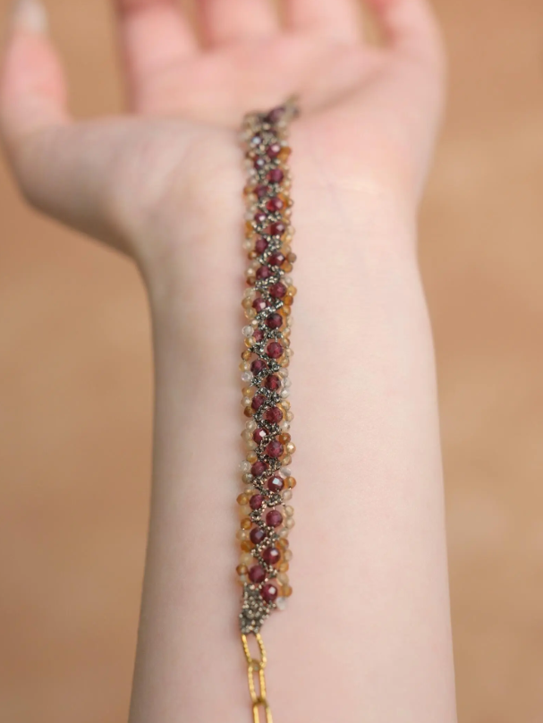 Clémence French Tatting Bracelet