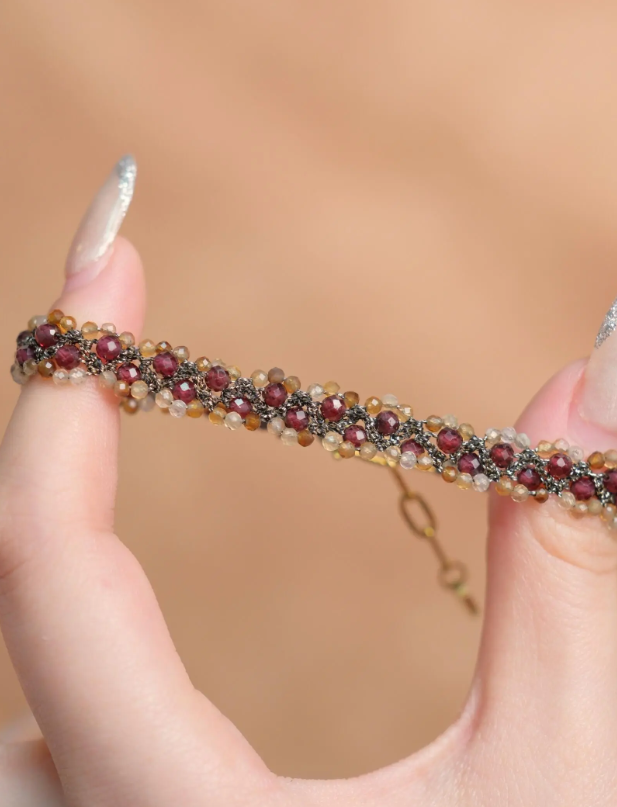 Clémence French Tatting Bracelet
