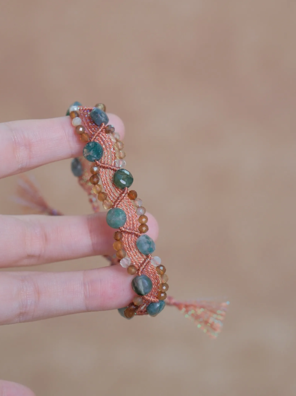 Scarlet Muse Artisan Bracelet