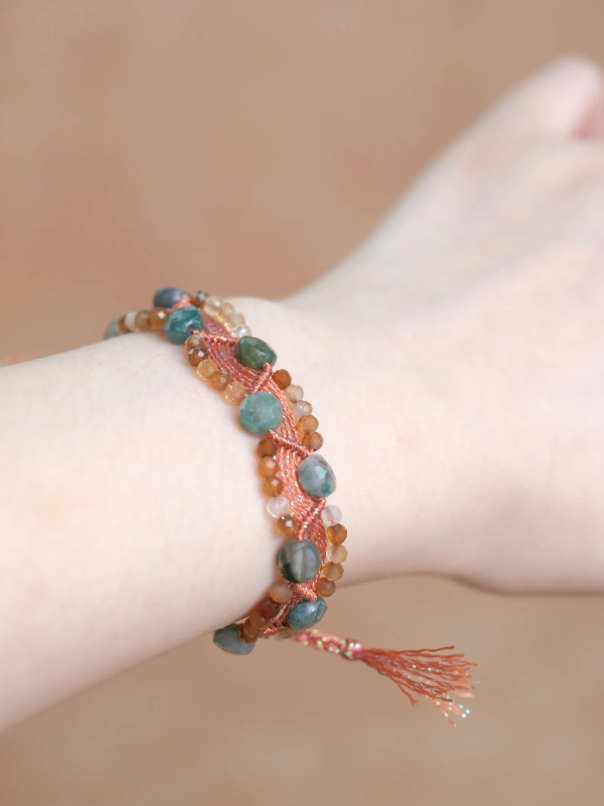 Scarlet Muse Artisan Bracelet