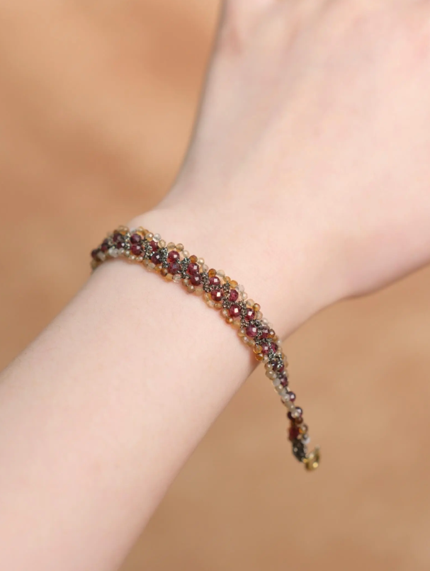 Clémence French Tatting Bracelet